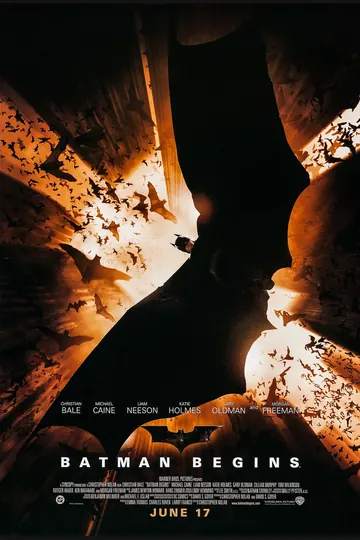 Affiche de Batman begins