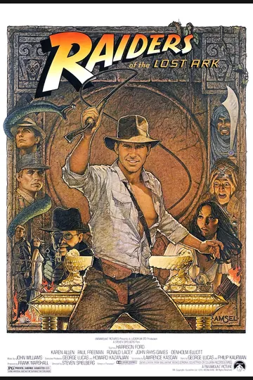 Affiche de Indiana Jones et les aventuriers de l'Arche perdue