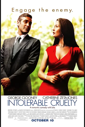 Affiche de Intolérable cruauté