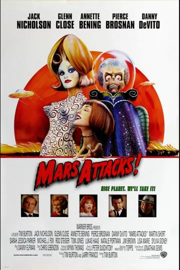 Affiche de Mars Attacks!