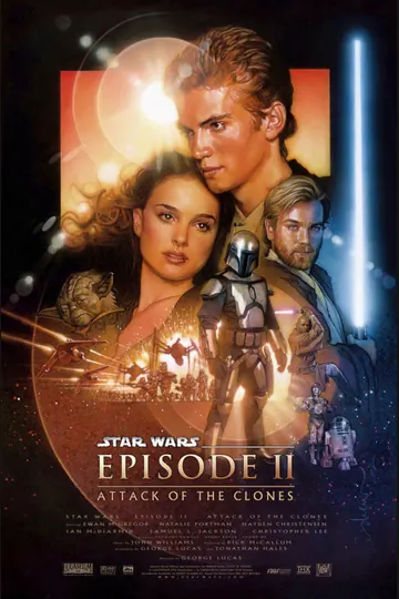 Affiche de Star Wars: Episode II - L'Attaque des clones